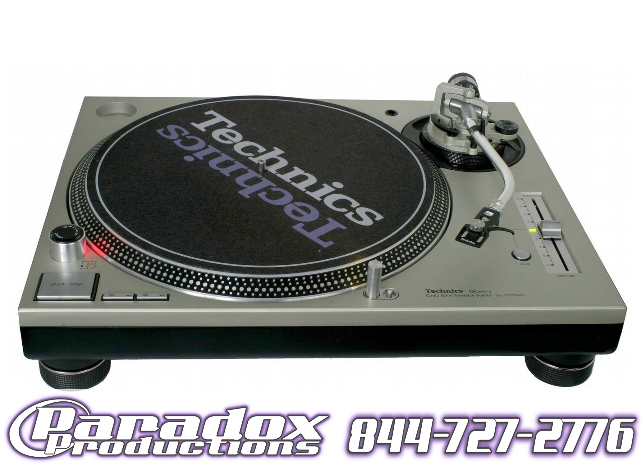 Technics SL-1200 MK2 - Paradox Productions
