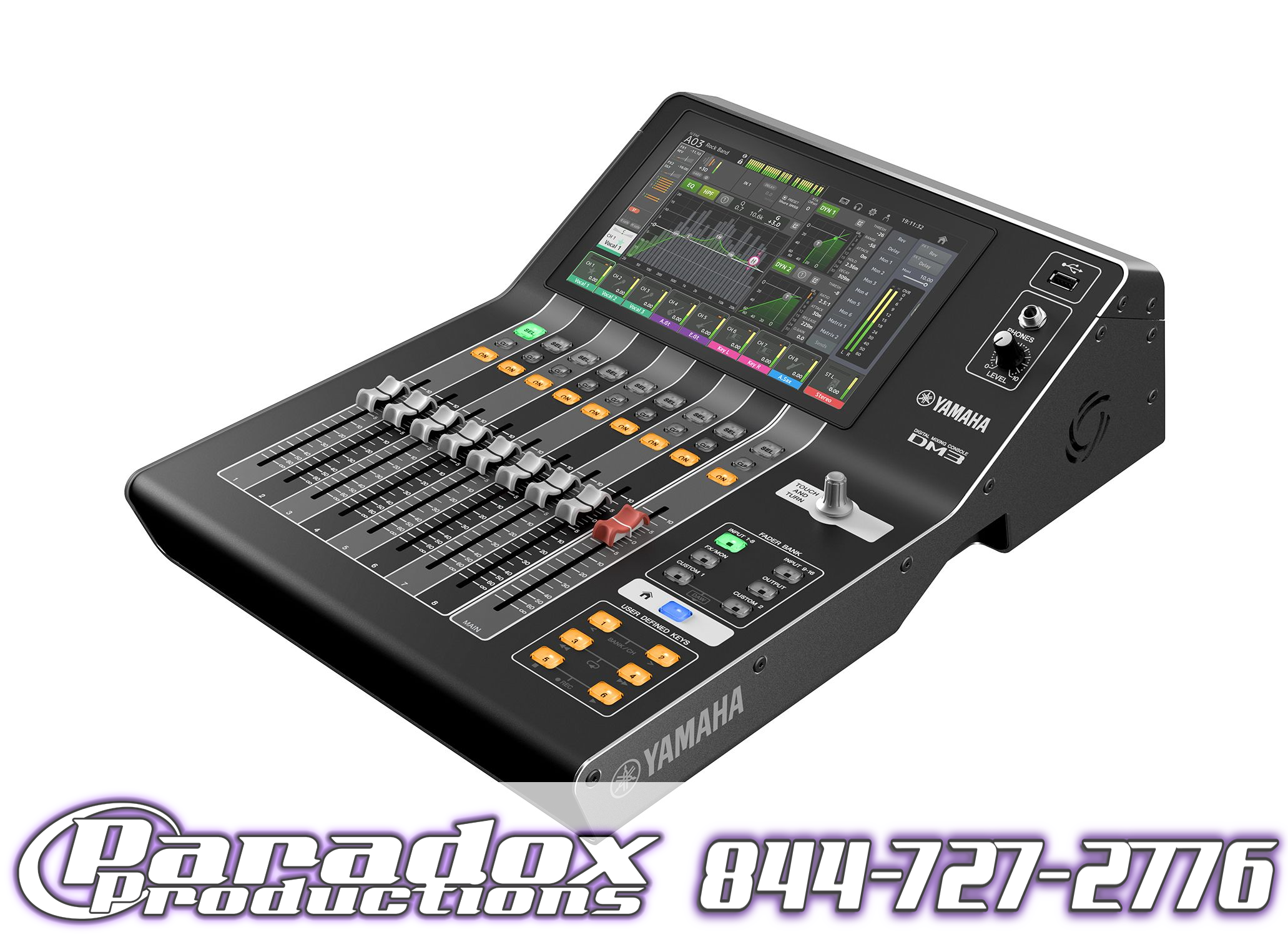 Yamaha DM3 Digital Mixing Console - Paradox Productions
